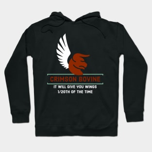 Crimson Bovine Hoodie